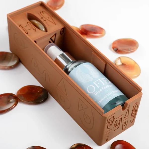 Sofiel Blue Energy Housed in a Sacred Carnelian Altar - Image 2