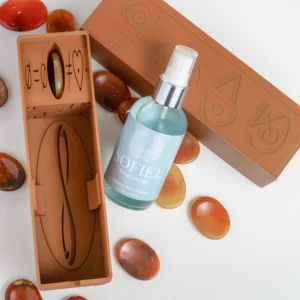 Sofiel Blue Energy Housed in a Sacred Carnelian Altar
