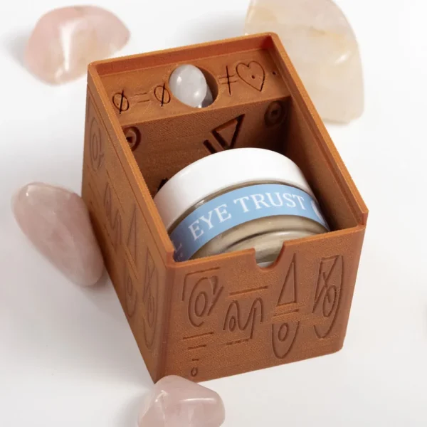 Sofiel Eye Trust Enshrined in a Sacred Rose Quartz Altar - Image 3