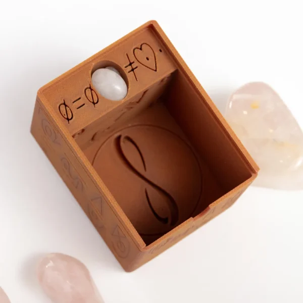 Sofiel Eye Trust Enshrined in a Sacred Rose Quartz Altar - Image 2